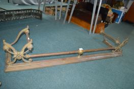 Decorative Brass Fireside Fender