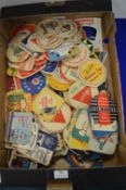 Vintage British Beermats Including Hull Brewery, Guinness, etc.