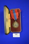 Silver Imperial Service Medal for Gerald Malcolm Webb