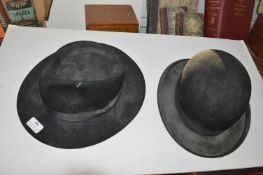 Bowler Hat and a Stetson
