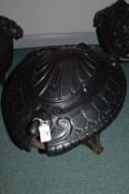 Belgium Cast Iron Cover Coal Box