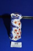 Royal Crown Derby Chipmunk Paperweight with Gold Seal