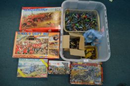 Vintage Esci and Brittons Toy Soldiers, etc.