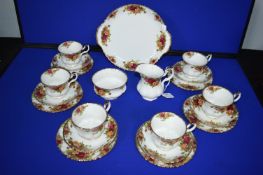 Royal Albert Old Country Roses Part Tea Set 21pcs