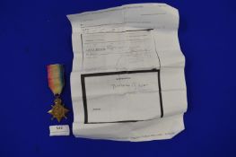 WWI Mons to Sargent F. Elicock of Sherwood Foresters POW with Records