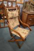 Edwardian Mahogany Folding Chair