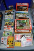 Vintage Fleischmann N Gauge Model Railway Parts, Landscaping, etc.
