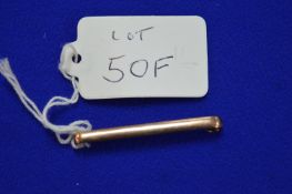 9ct Gold Tiepin ~2.3g