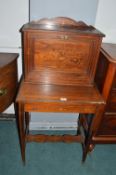 Inlaid Mahogany Writing Desk
