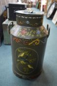 Painted Aluminium Milk Churn
