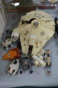 Star Wars Millenium Falcon plus Assorted Vehicles