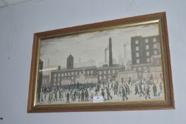 Framed Lowry Print