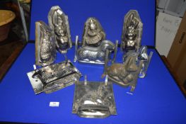 Chocolate Moulds Including Rabbits, Clowns, and Sheep