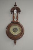 Victorian Mahogany Cased Barometer