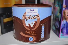 *Options Belgium Hot Chocolate 1kg