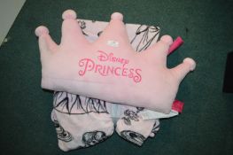 *Disney Princess Crown Cushion and Blanket