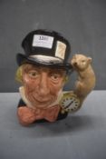 Royal Doulton mad Hatter Character Jug