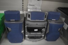 JVC Compact Components System with Speakers and Manual