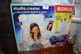 *Studio Creator Hollywood Mirror and Caddy