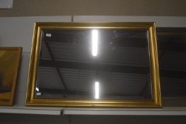 Gilt Framed Bevelled Edge Wall Mirror