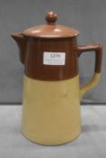 Vintage Lovatts Langley Mill Pottery Stoneware Coffee Pot