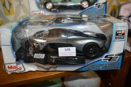 *Maisto Special Edition Aston Martin Valkyrie Diecast Model Car (damage top packaging)