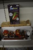 Plug-in Train Christmas Ornament and a StarTastic Laser Projector