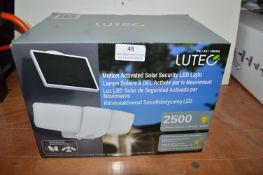 *Lutech Solar Security LED Light