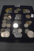 Tray of Various British and Foreign Coinage