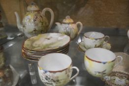 Japanese Egg Shell Porcelain Part Tea Service