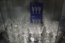 Quantity of Various Glassware
