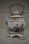 Birds & Flowers of the Orient Teapot and Stand