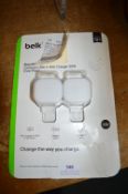 *Belkin Folding Charging Plugs 2pk