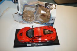 *Maisto Diecast Model Ferrari (damage to packaging)