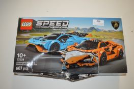 *Lego Speed Champions Lamborghini Twin Car Set (damage to packaging)