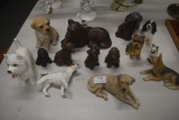 Quantity of Various Dog Ornaments