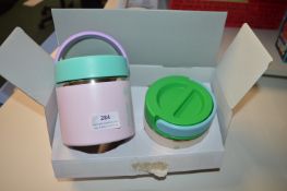 *Thermo Flask Food Jars 2pk