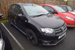 Dacia Sandero 0.9 TCE Laureate, Reg: YX15 ZXZ, 77453 Miles, 898cc, 5-speed Manual, DFR: 20/03/