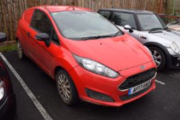 *Ford Fiesta Base TDCI Van, Reg: AF17 KWD, 88515 Miles, 1499cc, 5-speed Manual, DFR: 02/03/2017,