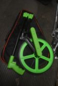 *Folding Distance Measuring Wheel with Bag