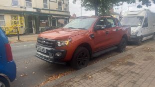 Ford Ranger 3.2 Wildtrack Reg: BF64 MTZ Mileage ~83,043 - 1 Key, Paperwork but No Log Book