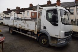 *DAF 45.160 Dropside Lorry 7500kg Gross, Reg: PJ11 FRR, 342766 Miles, 4461cc, Automatic, DFR: 05/