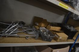 *Contents of Shelf to Include Assorted Fixtures and Brackets