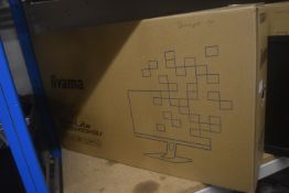 *Iiyama Pro Lite XUB2493HSU Monitor, and an AOC Monitor