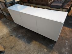 * White Sideboard - 1800w x 420d x 740h