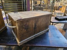 * Wooden Chest - 800w x 4540d x 450h