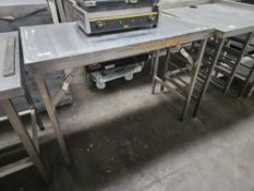 * S/S Table With Folding Legs