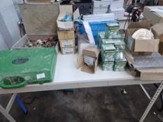 * Contents of Table - Lamps, Plumbing Fittings, Tiles