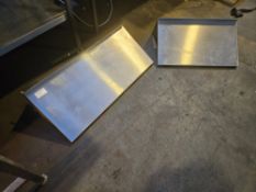 * 2 x S/S Shelves