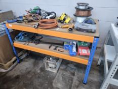 * Bench and Contents - Including Tools, etc